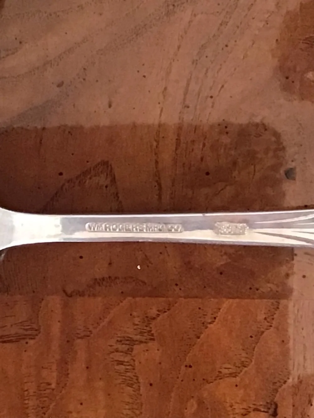 Vintage WM Rogers Original Rogers Silver Plate Serving Fork and Spoon Set